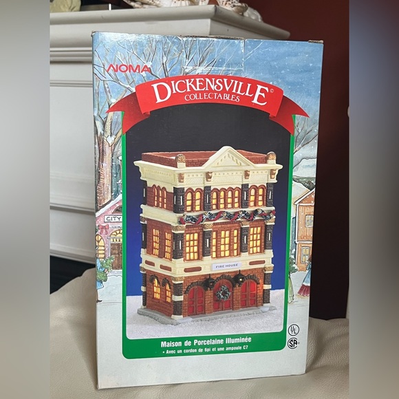 Lighted collectible christmas villages